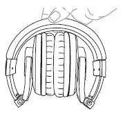 SHURE SRH750DJ - אוזניות די ג'י מעולות - תמונה 2