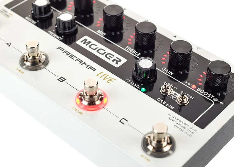 מגבר פדל לגיטרה Mooer Micro Preamp Live - תמונה 3