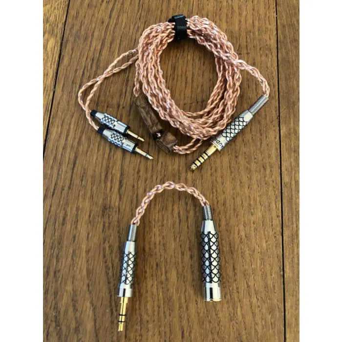 אוזניות פלנר מגנטיקס בעבודת יד מעץ זברה SENDY AUDIO AVIA - תמונה 8