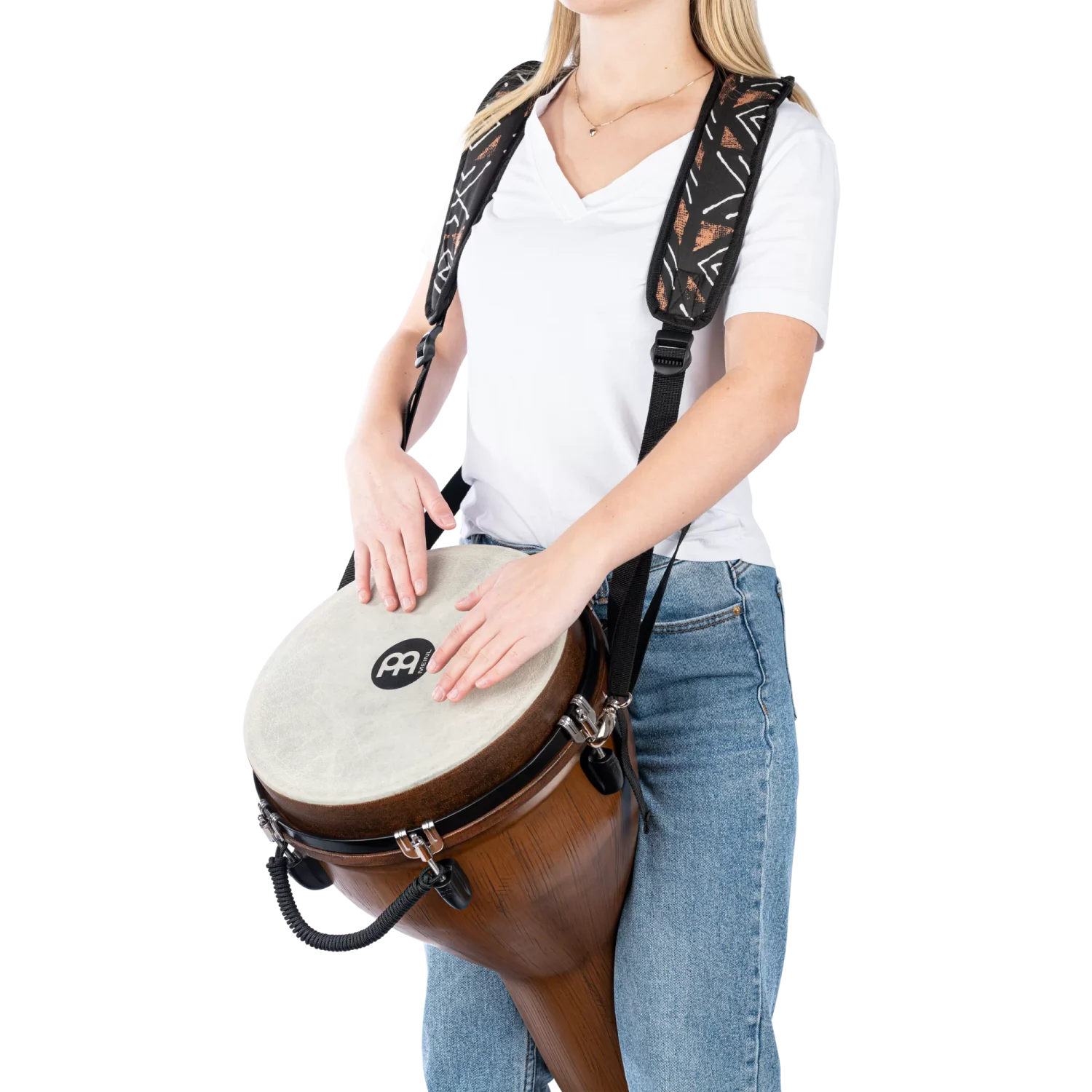 רצועה מעוצבת לתוף דג’מבה Meinl Kanga Sarong MDJS1KA - תמונה 2