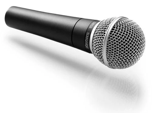 SHURE SM58SE - מיקרופון דינמי SM58, עם מפסק