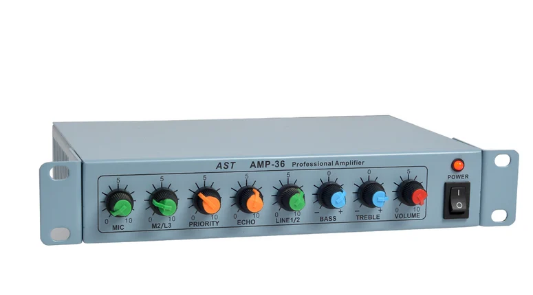 מגבר קומפקטי מבית AST דגם AMP-36