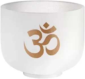 קערת קריסטל 8″ צליל C# / 432 Hz בעיצוב OM מבית Meinl