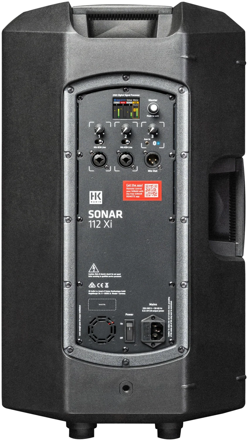 רמקול מוגבר 12″ עם שליטה מרחוק HK Audio SONAR 112 XI - תמונה 5