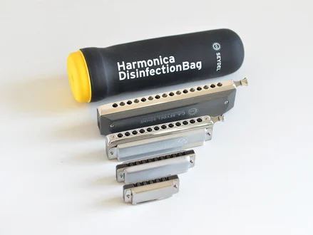 מכשיר ניקוי למפוחית Harmonica Disinfection Bag - Ozonizer - תמונה 2