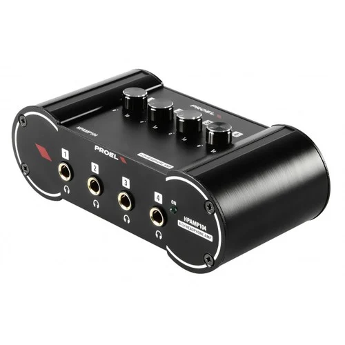 HPAMP104 מגבר אוזניות 4 ערוצים Proel - תמונה 3