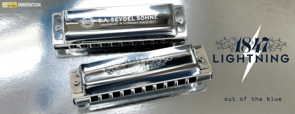 מפוחית בלוז מקצועית Seydel Lightning 1847 - תמונה 3