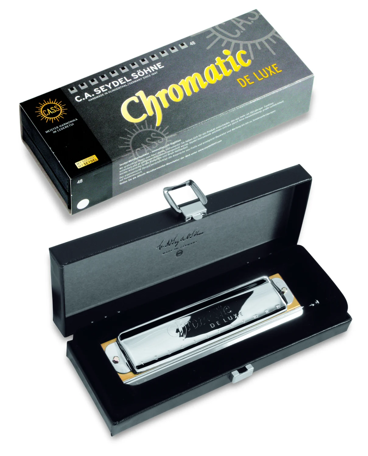מפוחית כרומטית Seydel Chromatic De Luxe Classic - תמונה 9