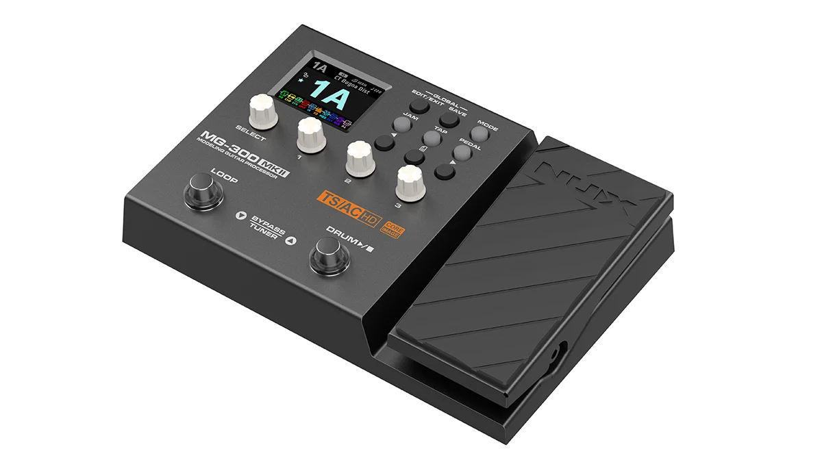 מולטי אפקט לגיטרה NUX MG-300MKII MODELLING GUITAR PROCESSOR - תמונה 2