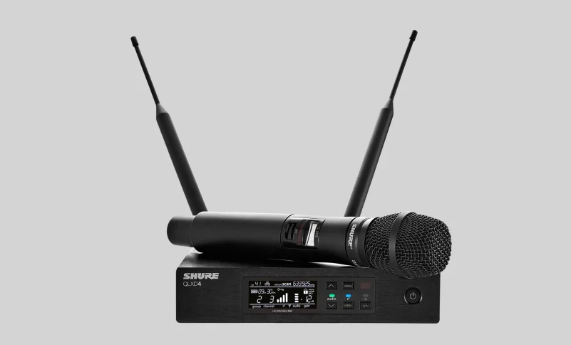 מערכת אלחוטית SHURE QLXD24 SM87