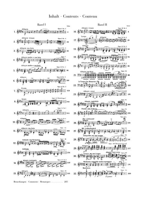 ספר תווים Beethoven Piano Sonatas Complete I+II - תמונה 2