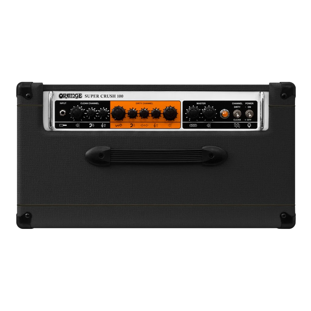 מגבר לגיטרה שחור Orange Super Crush 100 C BK 100W Solid State 1x12 - תמונה 3