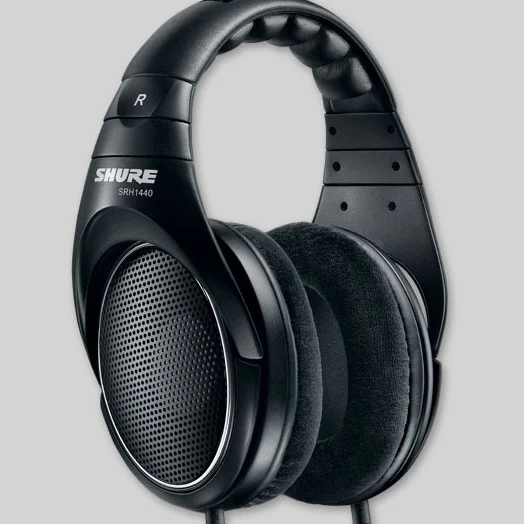 SHURE SRH1440 - אוזניות ראש "פתוחות" לאולפני עריכה ולחובבי מוסיקה מעל ומעבר