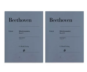 ספר תווים Beethoven Piano Sonatas Complete I+II