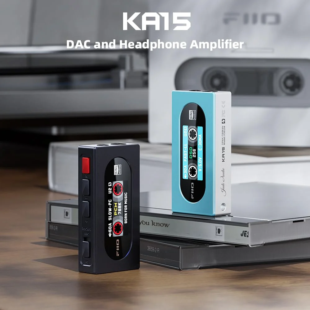 מגבר אוזניות נייד FiiO KA15 - תמונה 3