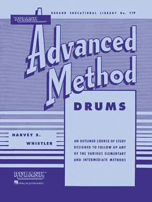 ספר תווים לתופים Rubank Advanced Method - Drums