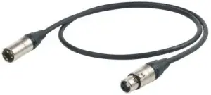 כבל XLR מקצועי 20 מטר Neutrik תוצרת איטליה מבית Proel