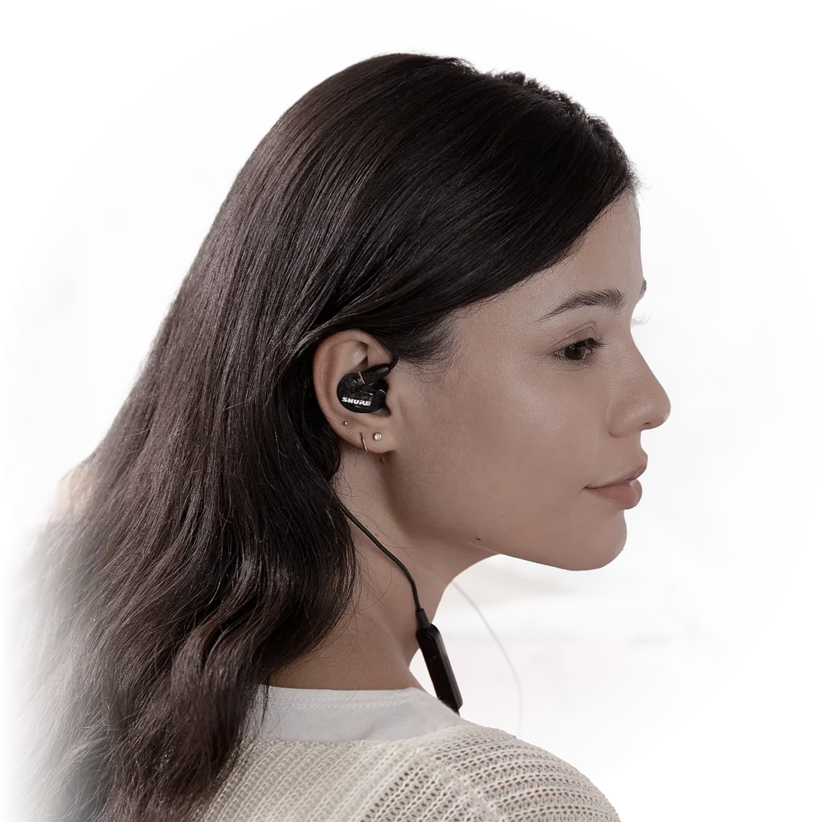 אוזניות Shure AONIC 215 In-ear בצבע שחור - תמונה 4