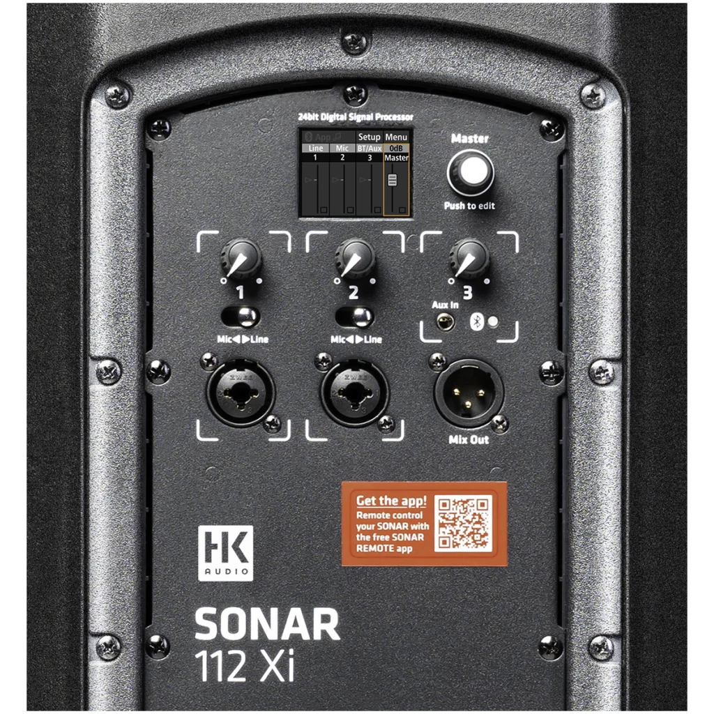 רמקול מוגבר 12″ עם שליטה מרחוק HK Audio SONAR 112 XI - תמונה 7