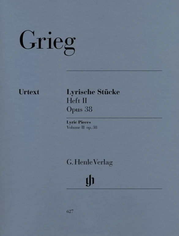 ספר תווים Grieg: Lyric Pieces Volume II, op. 38