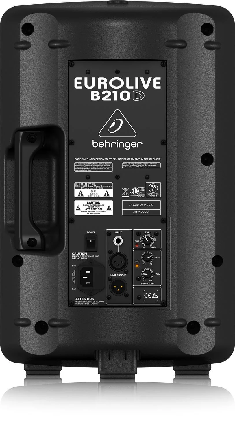 רמקול מוגבר Behringer B210D - תמונה 2