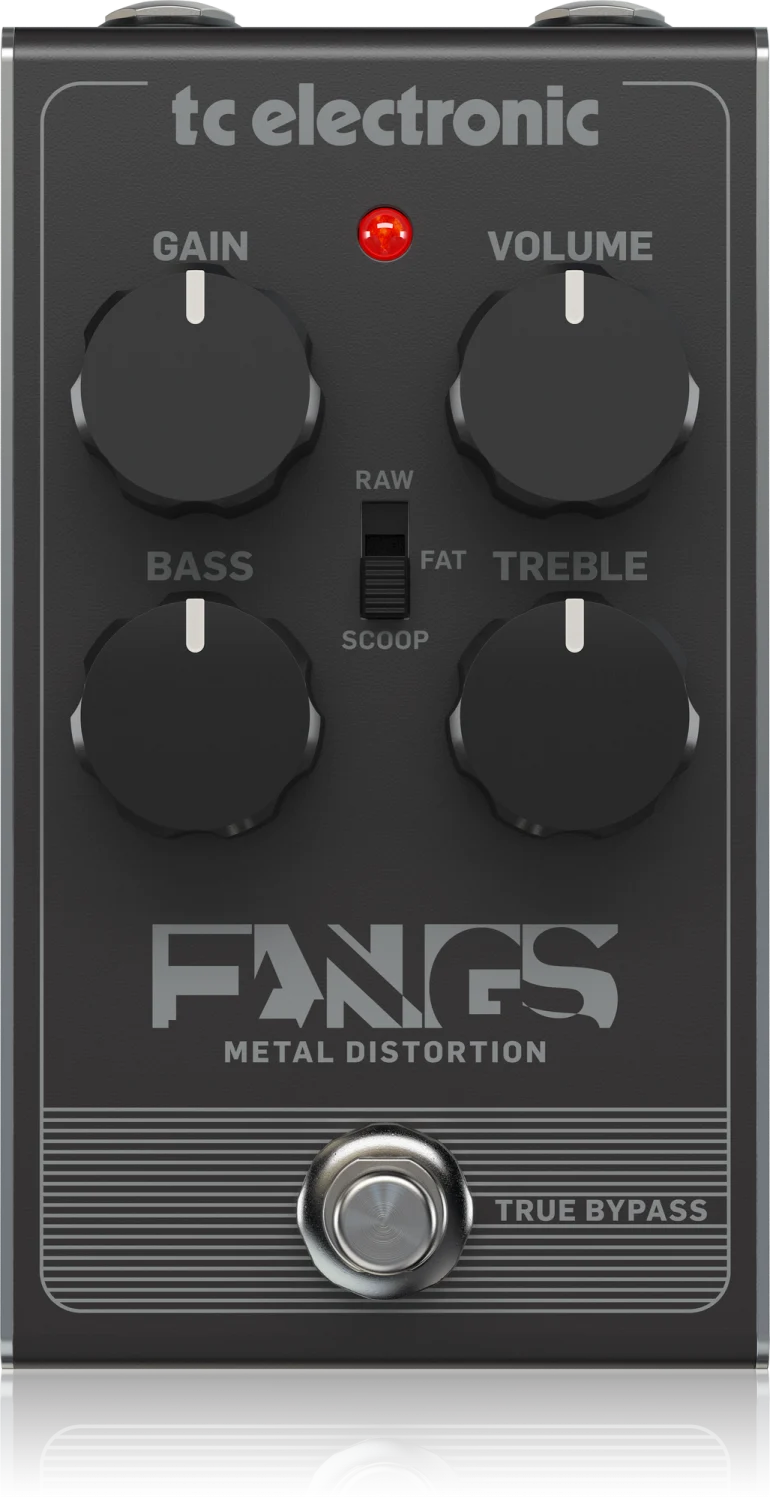 פדל דיסטורשן לגיטרה TC Electronic Fangs Metal Distortion