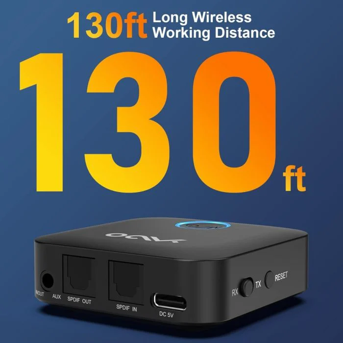 משדר מקלט Bluetooth 5.3 1MII ומתאם אודיו Bluetooth - תמונה 3