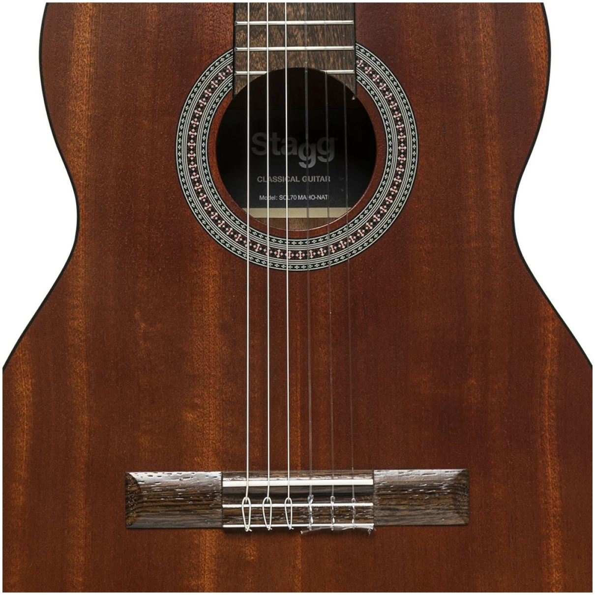 גיטרה קלאסית Stagg SCL70 MAHO-NAT - תמונה 3