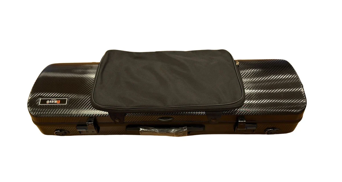 ארגז קשיח לכינור 4/4 מקרבון LE MANS VC-CF450 Violin Case Oblong Carbon Composite 4/4