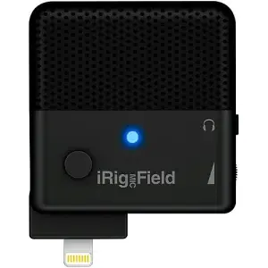 מיקרופון סטריאפוני נייד iRig Mic Field למכשירי אפל מבית IK Multimedia