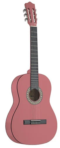 גיטרה קלאסית 4/4 Stagg C440 בצבע ורוד