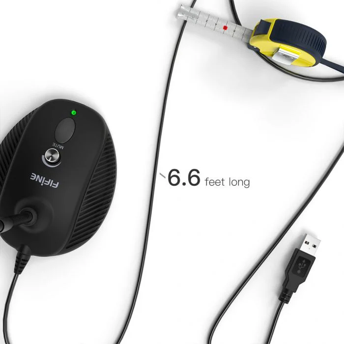 מיקרופון גוזנק USB למחשב לשיחות זום/סקייפ Fifine k052 - תמונה 3