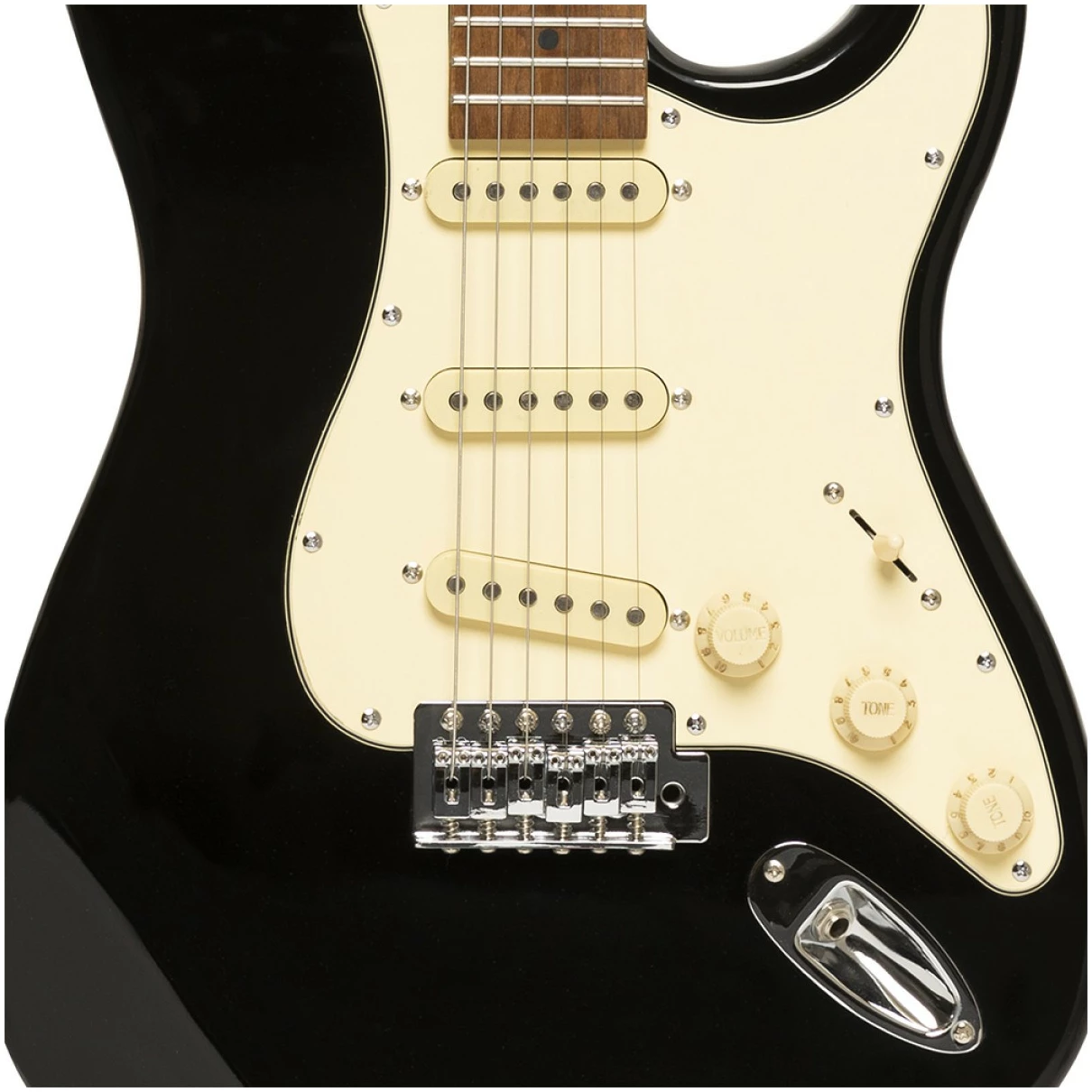 גיטרה חשמלית Stagg SES-55 BLK - תמונה 3