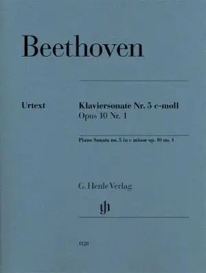 ספר תווים Beethoven Piano Sonata no. 5 c minor op. 10 no. 1