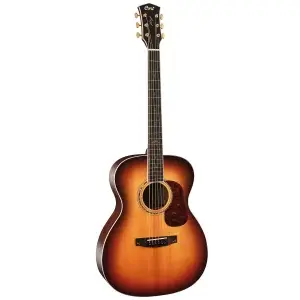 גיטרה אקוסטית כולל נרתיק CORT GOLD O8 LB