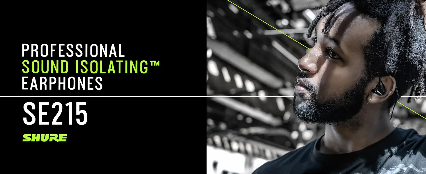 Shure SE215 Professional Sound Isolating Earphones