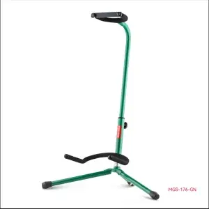 סטנד גיטרה מתכוונן ירוק Casa Solo Emerald Color עם זרועות תמיכה מסתובבות AWEDA MGS176EM