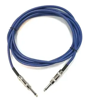 כבל 3מ' PL-PL בצע כחול לגיטרה Moratti JL-011-BLUE