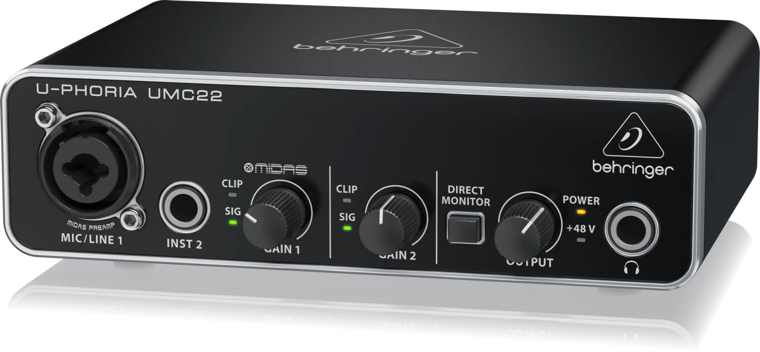 כרטיס קול UMC22 מבית Behringer - תמונה 4