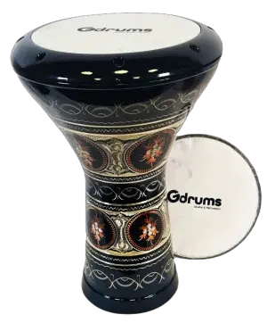 דרבוקה נחושת מקצועית בעיצוב אותנטי EC-GE17 מבית Gdrums