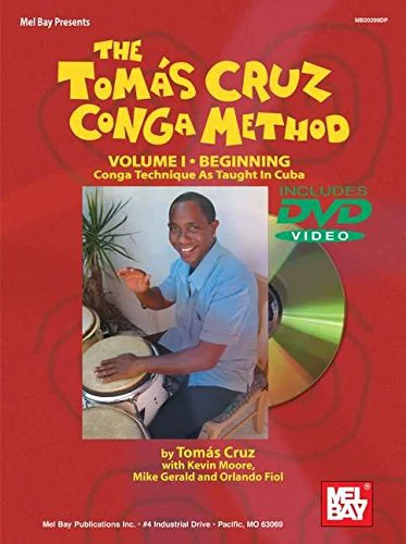 ספר לימוד קונגס The Tomás Cruz Conga Method, Vol. I