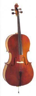 צ'לו משודרג קומפלט עם נרתיק וקשת 4/4 PAGANINI CB501