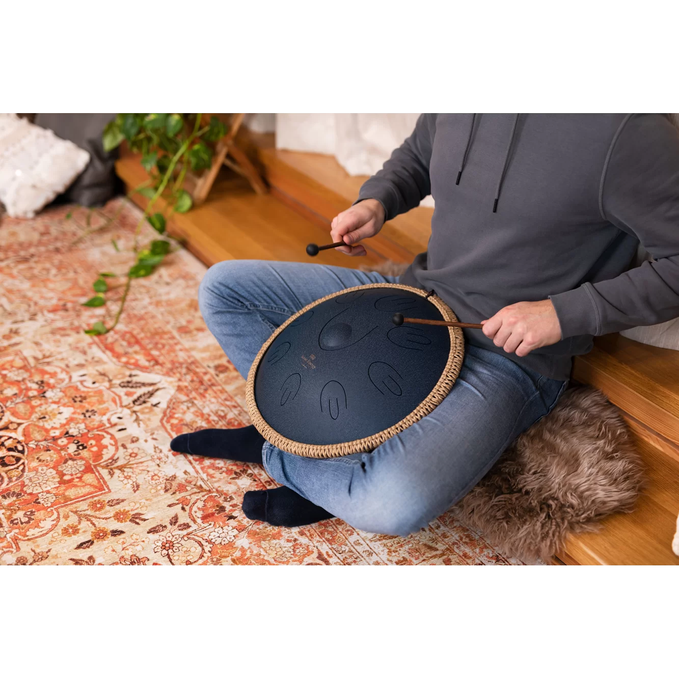תוף לשוניות (אוקטבה) 16 אינץ׳ בסולם D Amara מבית Meinl - תמונה 7