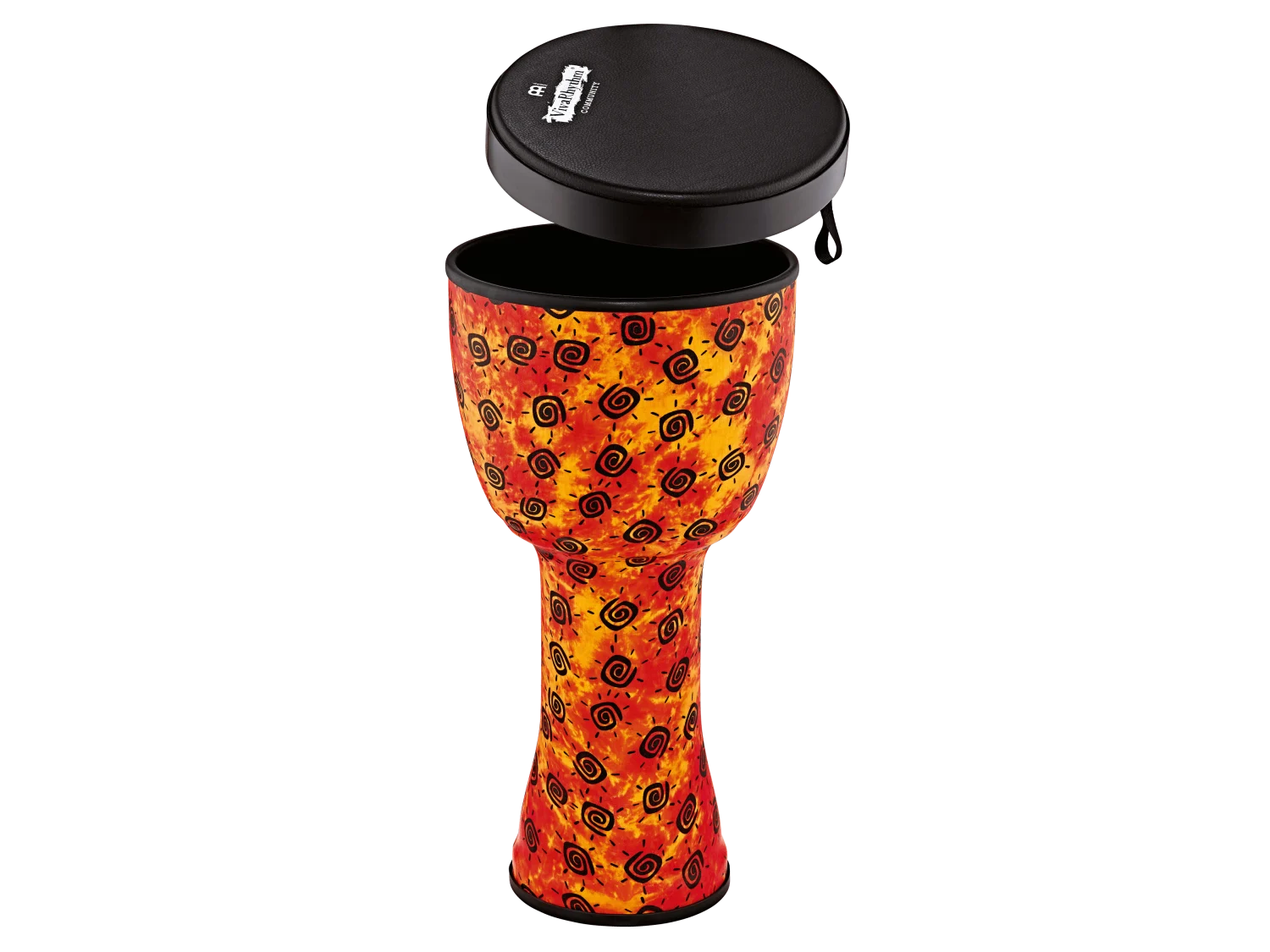דג׳מבה POP OFF בקוטר 8״ עם ראש Napa שחור Meinl VR-SDJPO8-NH