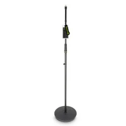 סטנד מיקרופון עם בסיס עגול גובה 1.60 מ' Gravity GMS 23