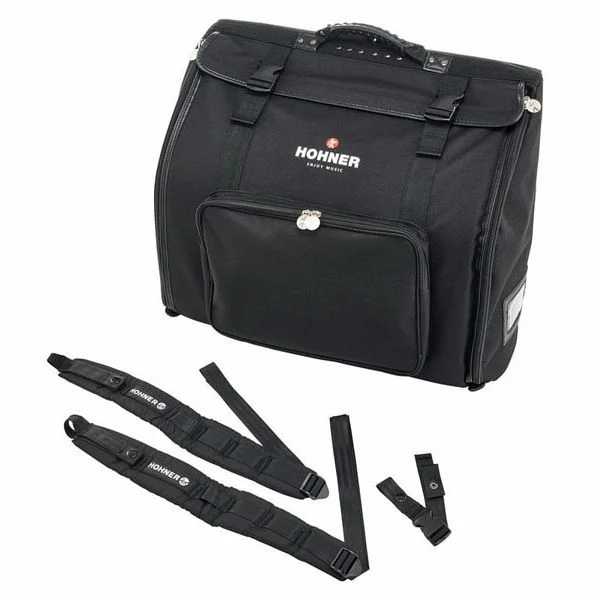אקורדיון 80 בס Hohner Bravo III 80 Black silent key - תמונה 10
