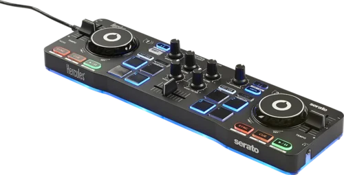 קונטרולר קומפקטי DJControl Starlight מבית Hercules DJ - תמונה 2