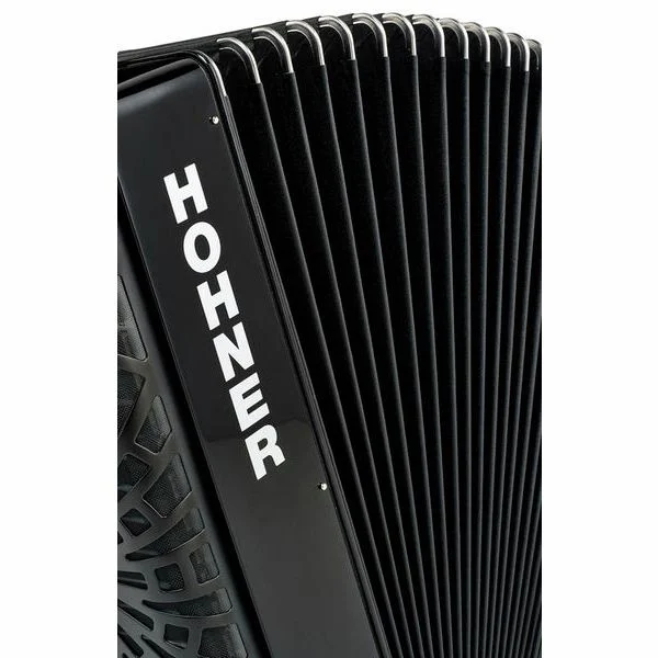 אקורדיון 80 בס Hohner Bravo III 80 Black silent key - תמונה 5