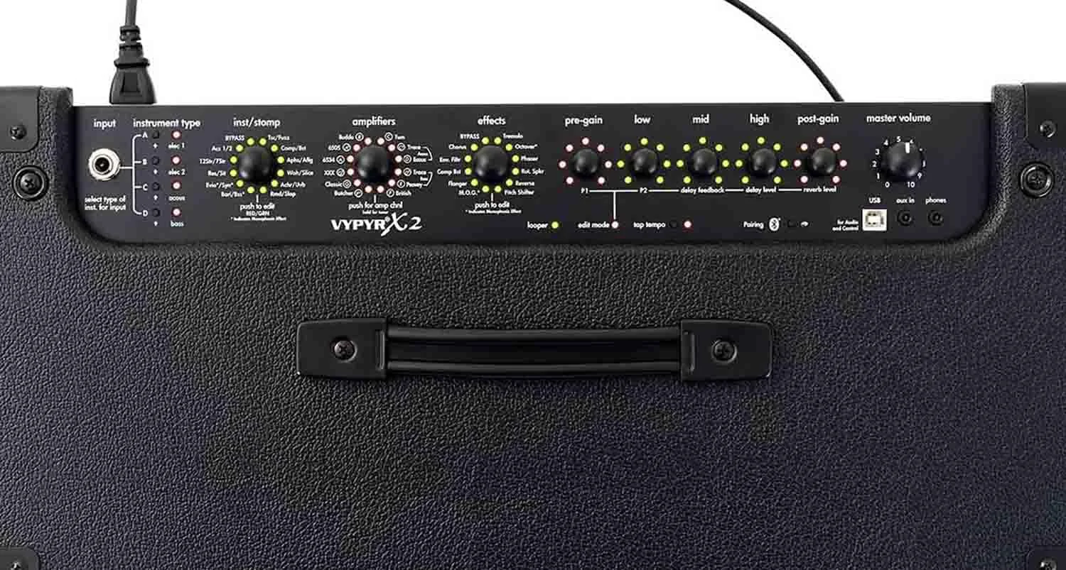 מגבר לגיטרה 60W עם אפקטים - Peavey VYPYR® X2 Guitar Modeling Amp - תמונה 7