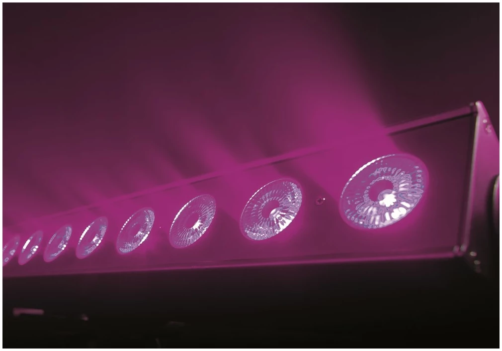 בר תאורה 8X12W led RGBWAU/FC IRC - תמונה 5